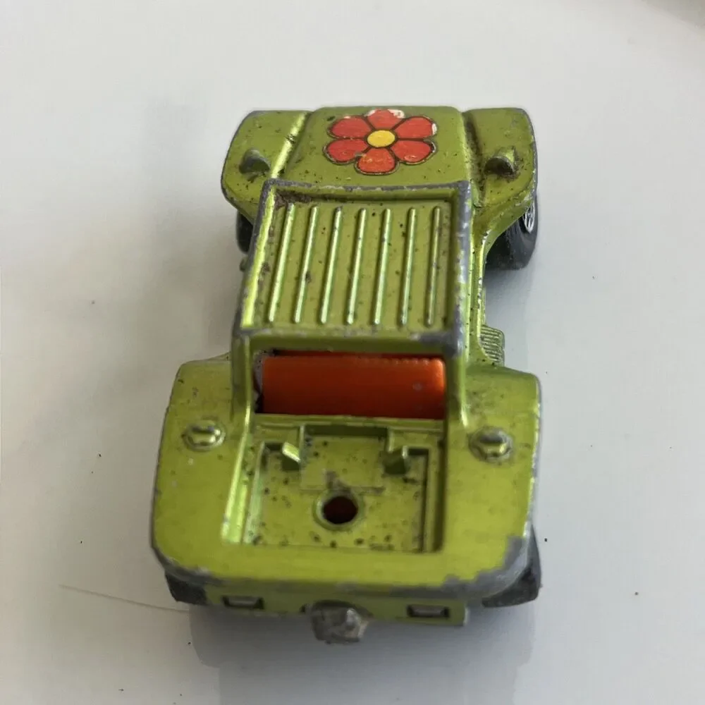 Matchbox Lesney Series Superfast No.13 Baja Buggy Green Vintage 1971 England